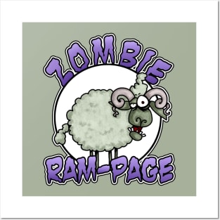 Zombie Ram-Page Posters and Art